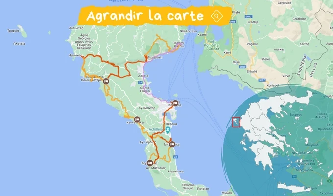 GRCLP0010 - Trek : La Grande Traversée de Corfou GRCLP0010 - Trek : La Grande Traversée de Corfou